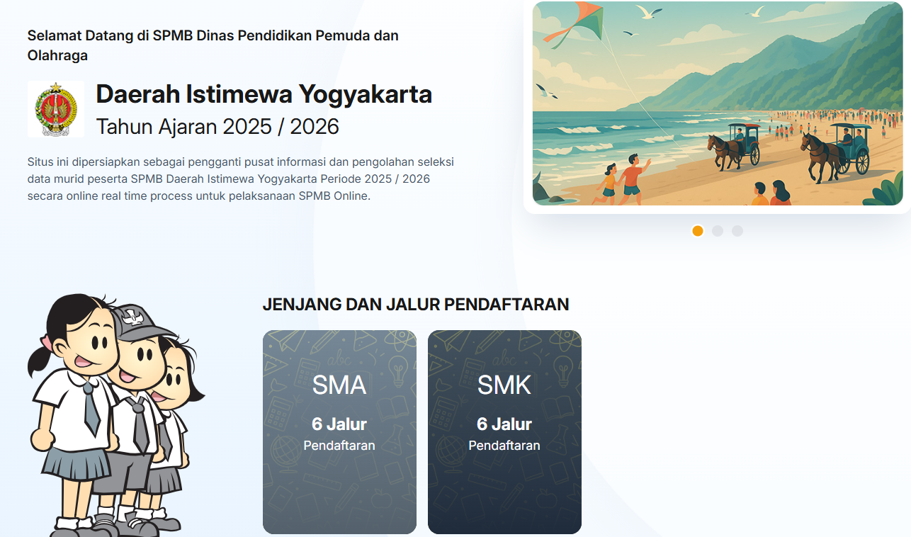 Pengumuman SPMB Tahun 2025 SMAN 6 YOGYAKARTA