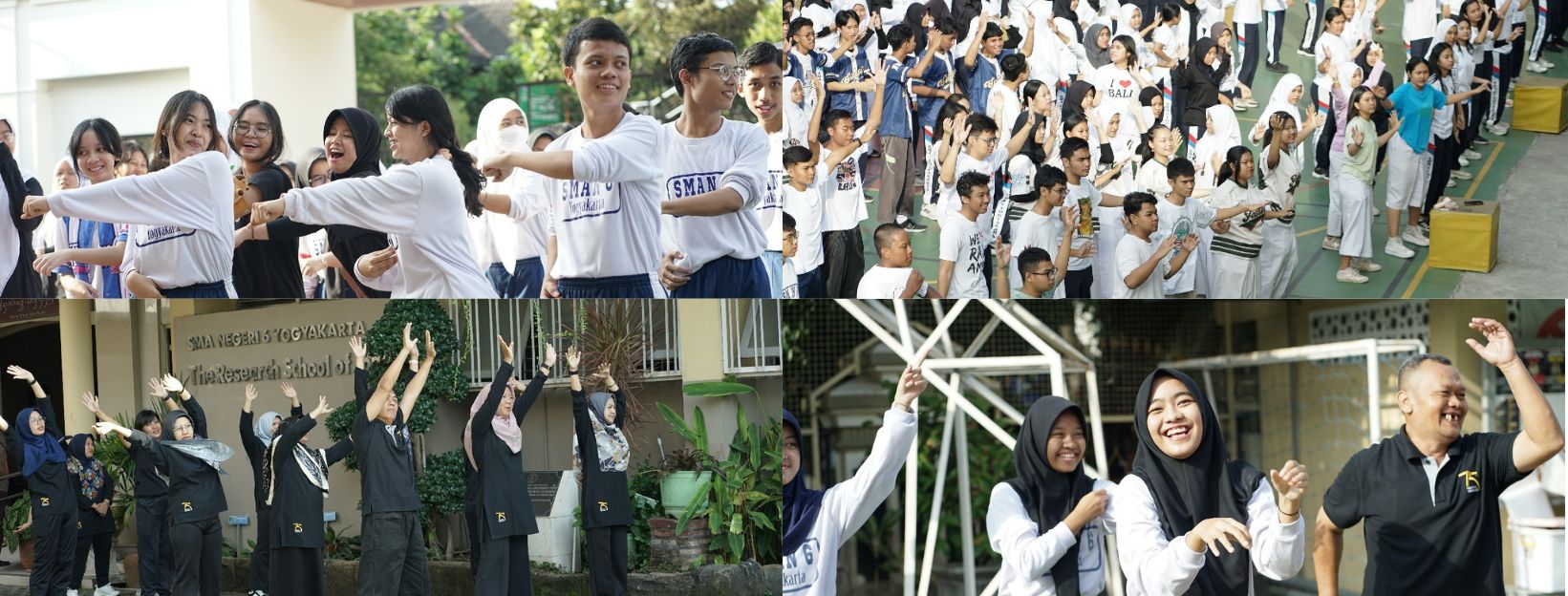SMA N 6 Yogyakarta Gelar Senam Pagi Bersama Peringati Hari Olahraga Nasional 2025