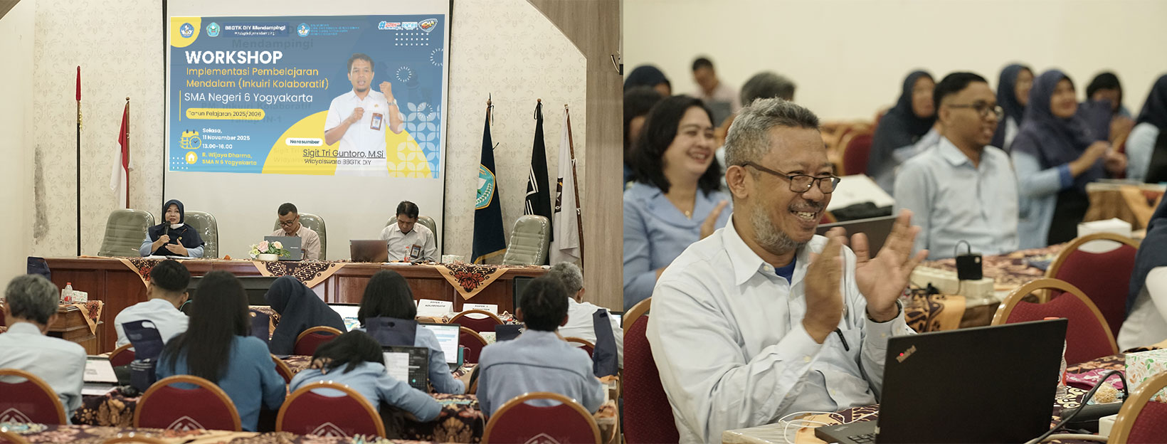 Workshop Implementasi Pembelajaran Mendalam di SMA Negeri 6 Yogyakarta