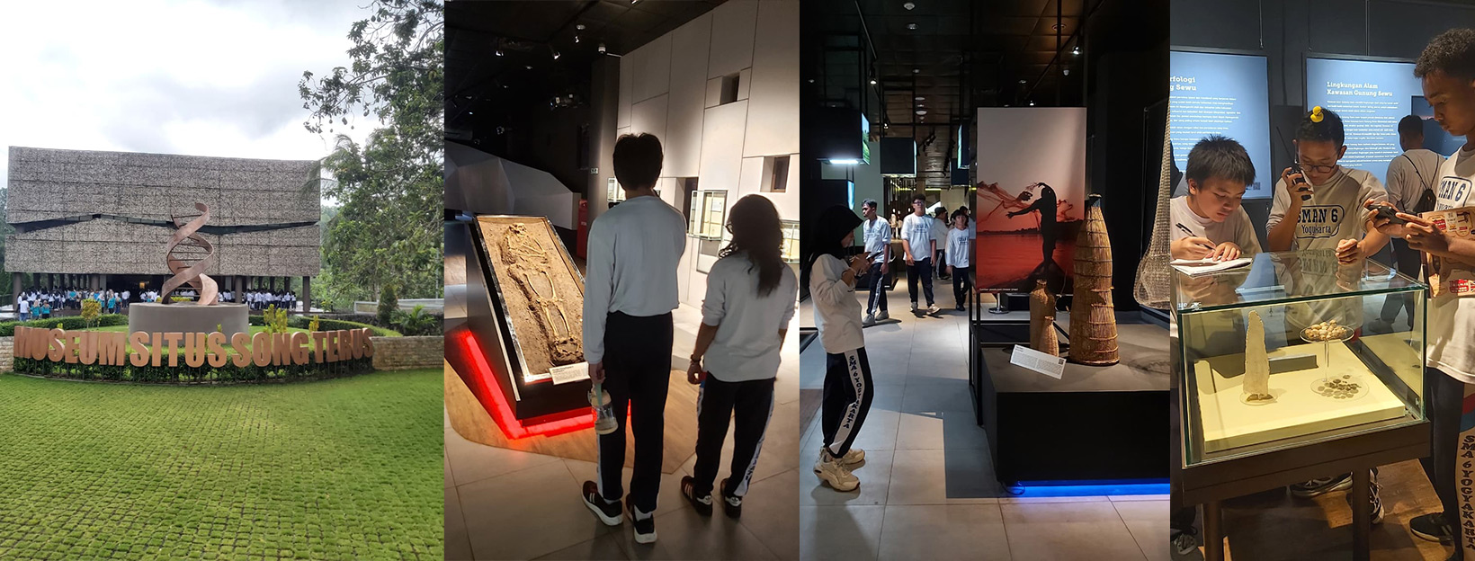 Studi Ilmiah NAMCHE ke Museum Situs Song Terus Pacitan