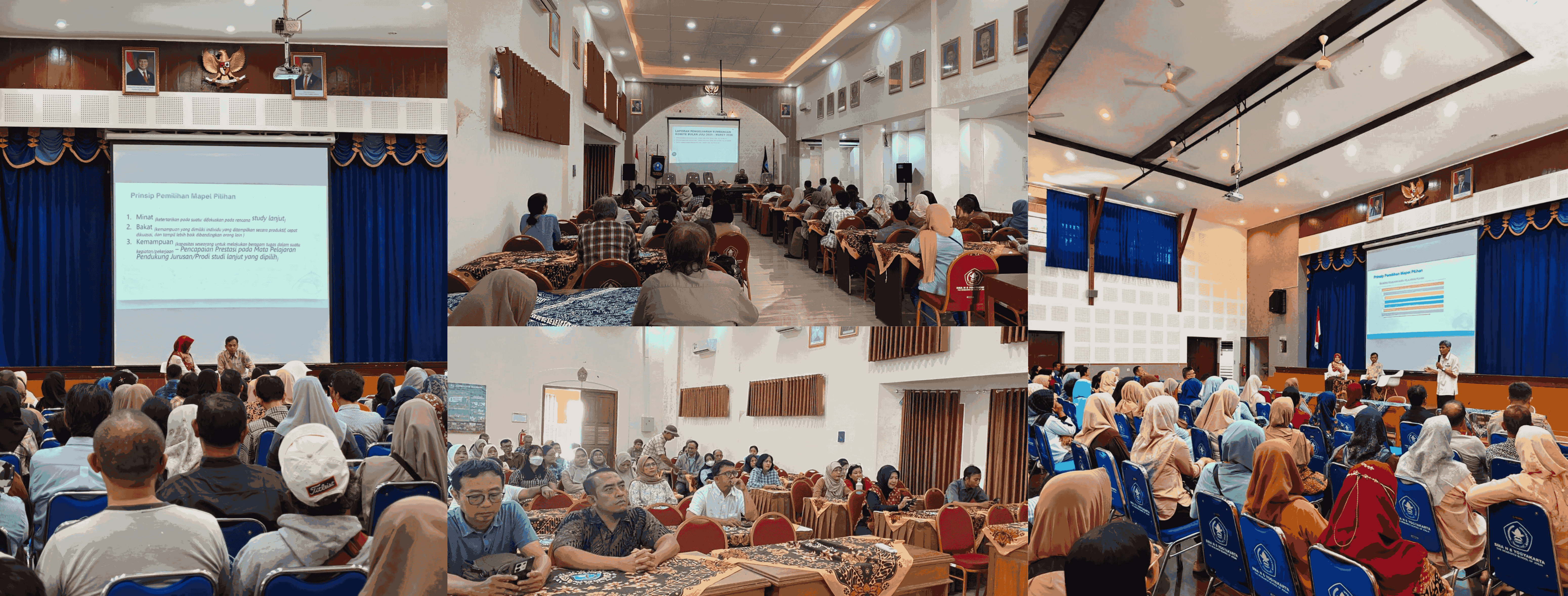 SMAN 6 Yogyakarta Gelar Pembagian Hasil ASTS, Sosialisasi Mapel Pilihan, dan Rapat Komite Sekolah