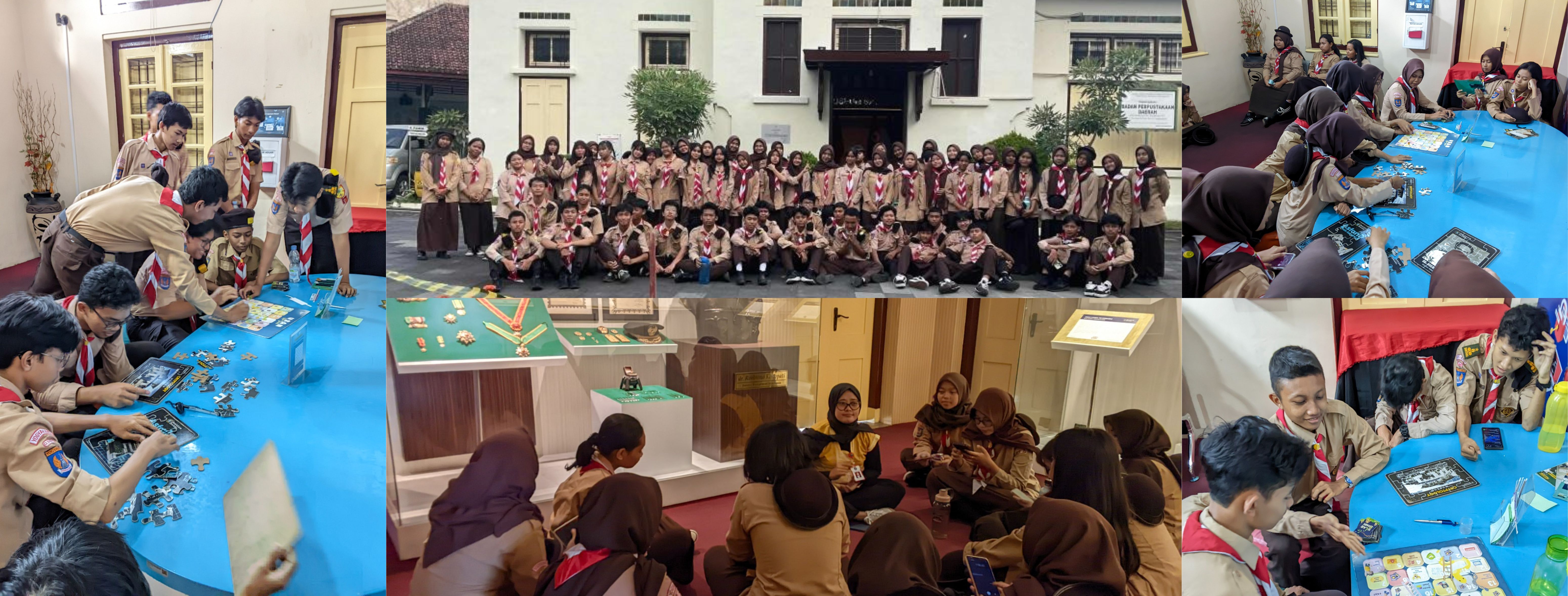 Kegiatan Edukatif Pramuka SMA Negeri 6 Yogyakarta: Kunjungan ke Museum Sandi dan Museum TNI AD