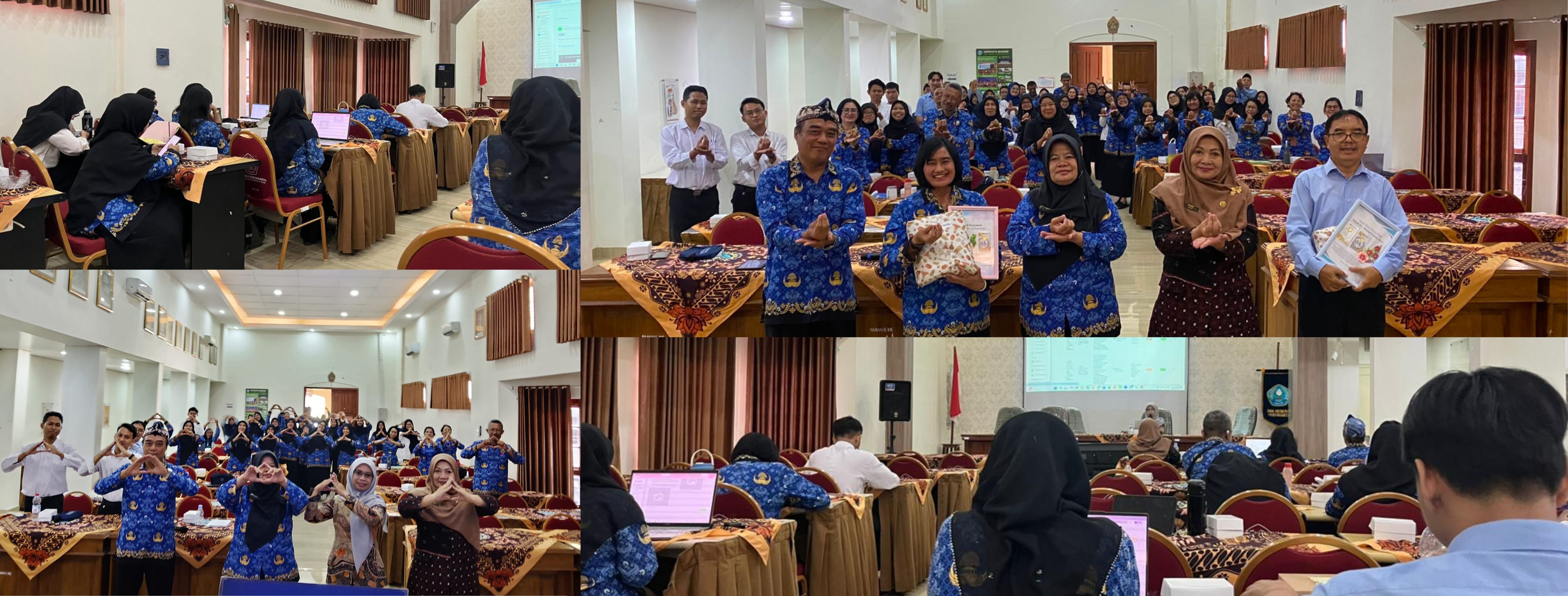 Seremoni Purnatugas dan Bimbingan Teknis Aplikasi SRIKANDI di SMA Negeri 6 Yogyakarta